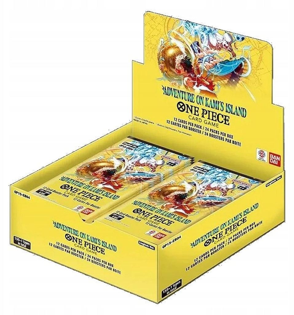 One Piece Adventure op Kami's Eiland, Booster Display, Productafbeelding 