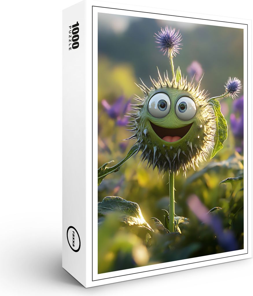 raxxa Premium-Puzzle "Distel", 1000 Teile