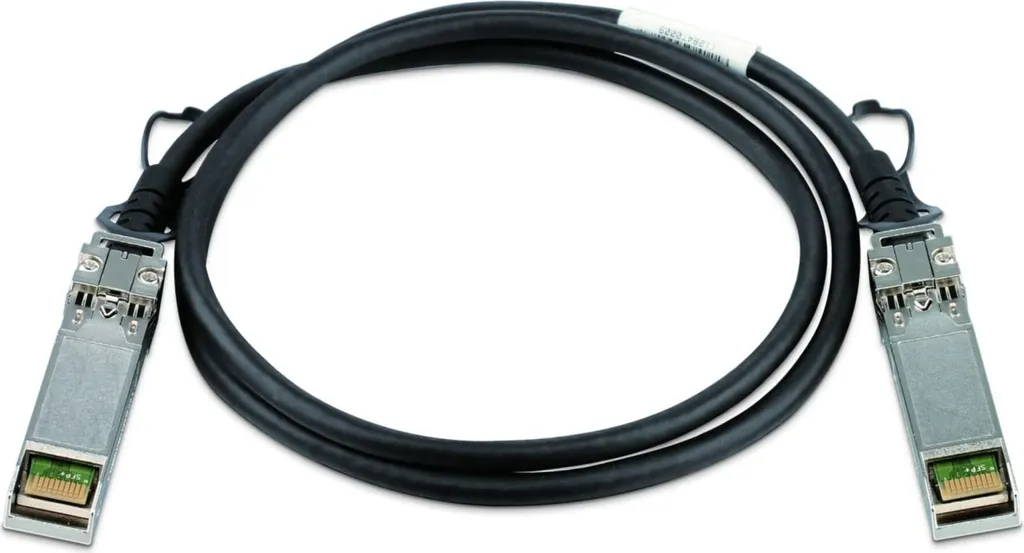 Câble Direct Attach SFP+ 10GbE D-Link DEM-CB100S de 100 cm Noir