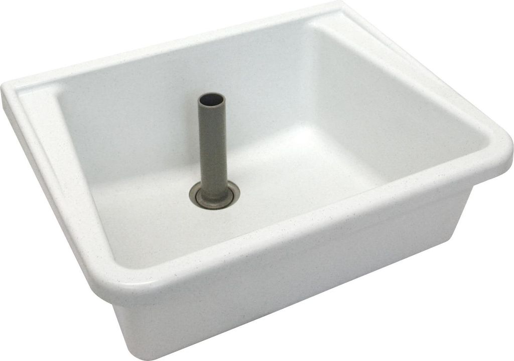 KWC AR Mehrzweckbecken, SIRIUS, GFK, 500x220x400 mm, weiß