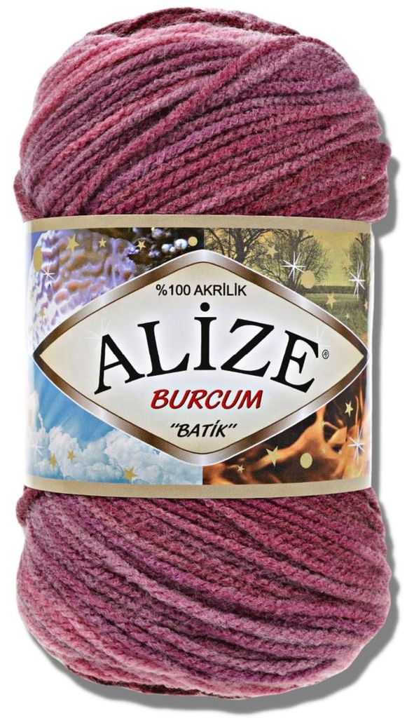Alize 1x 100g Burcum Batik Wolle mit Farbverlauf, Häkeln, Stricken (1895)