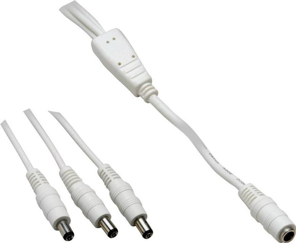 VOLTCRAFT 072981C Niedervolt-Anschlusskabel Niedervolt-Buchse - Niedervolt-Stecker 5.5 mm 2.1 mm 5.5 mm 2.1 mm 0.35 m 1