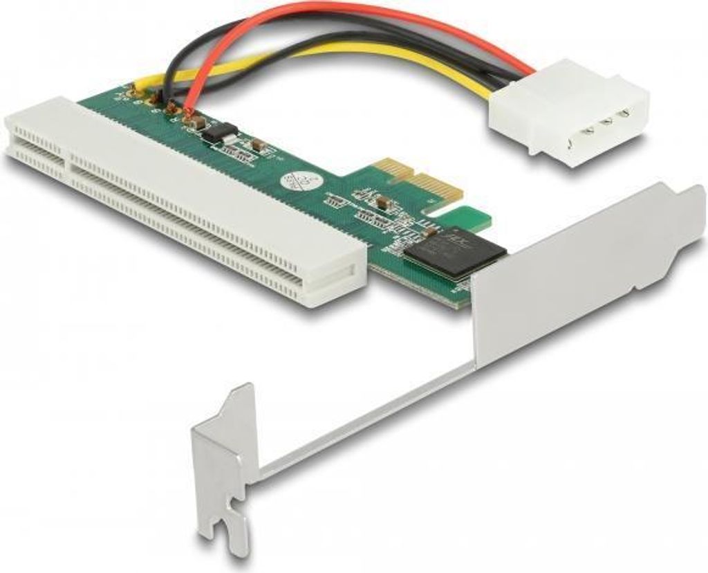 DELOCK Riser Karte PCI Express x1 zu 1 x PCI 32 Bit 5 V Slot