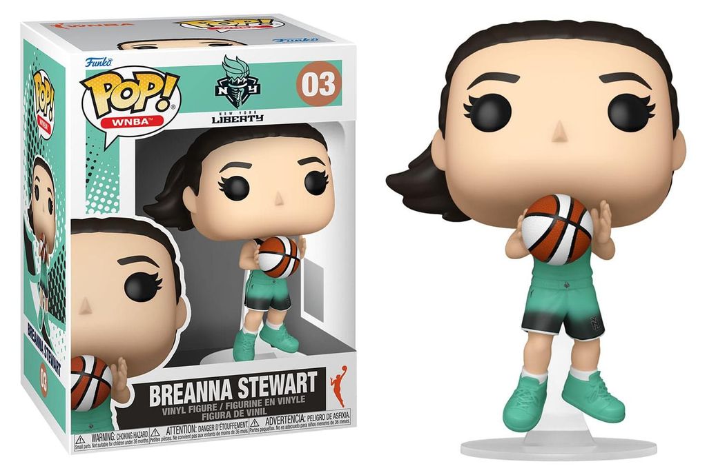 WNBA POP! Vinyl Figuur New York Liberty: Breanna Stewart, 9 Productafbeelding 