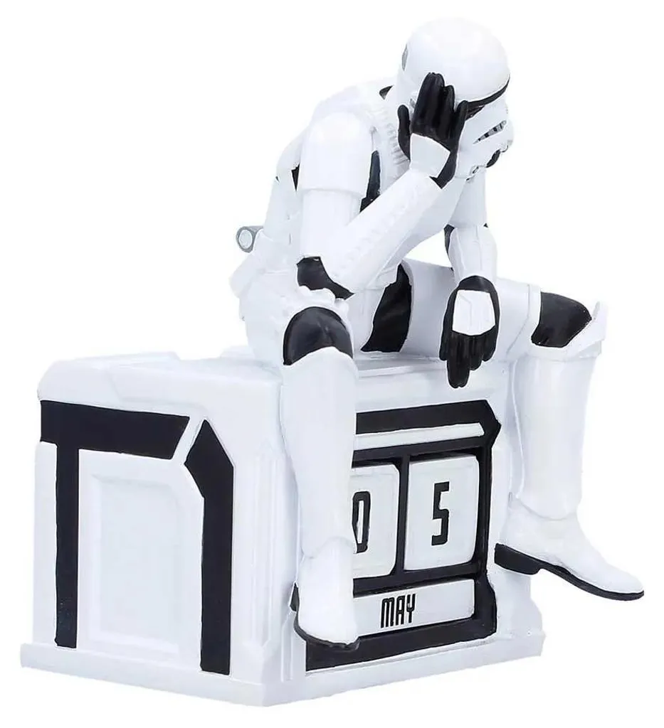 Calendrier Stormtrooper Perpétuel Accessoire Bureau Geek Original 14cm