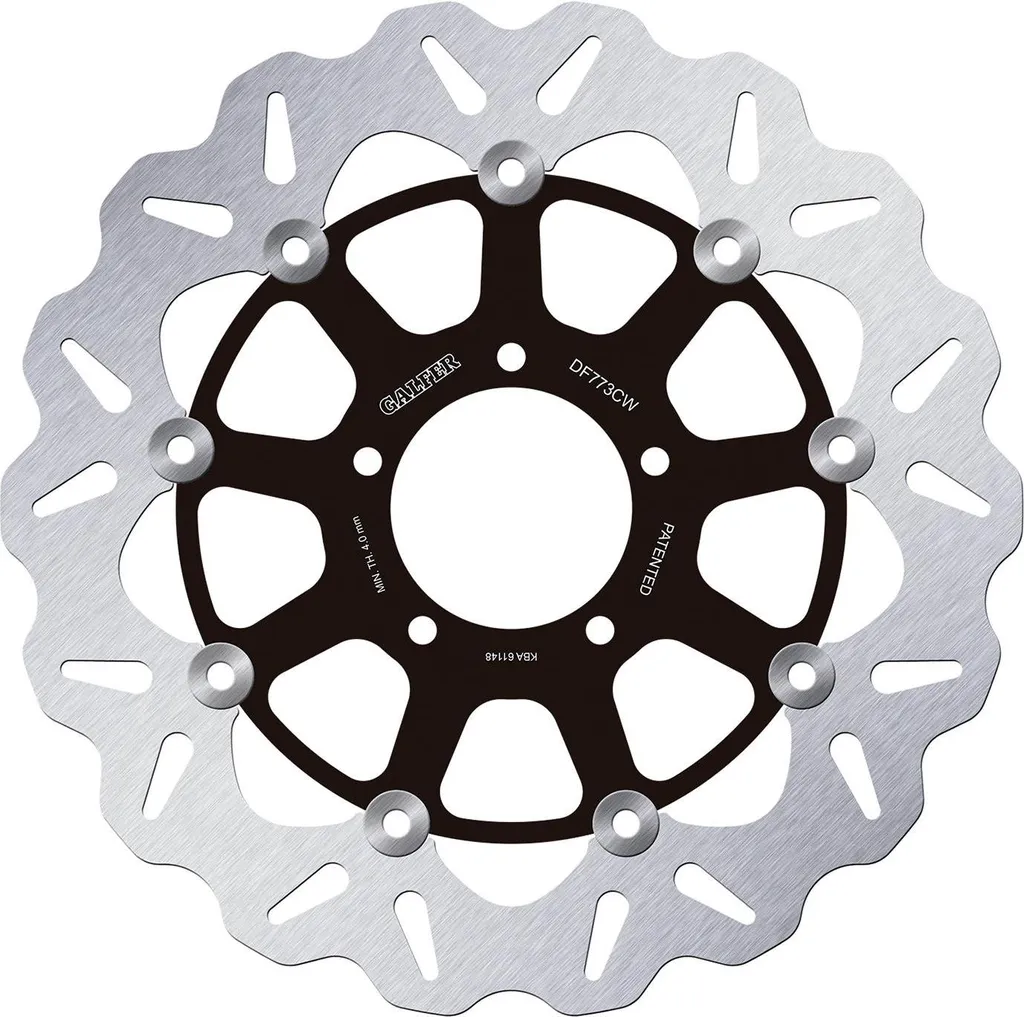 Disque de frein moto Galfer Wave en acier inox modèle DF773CW