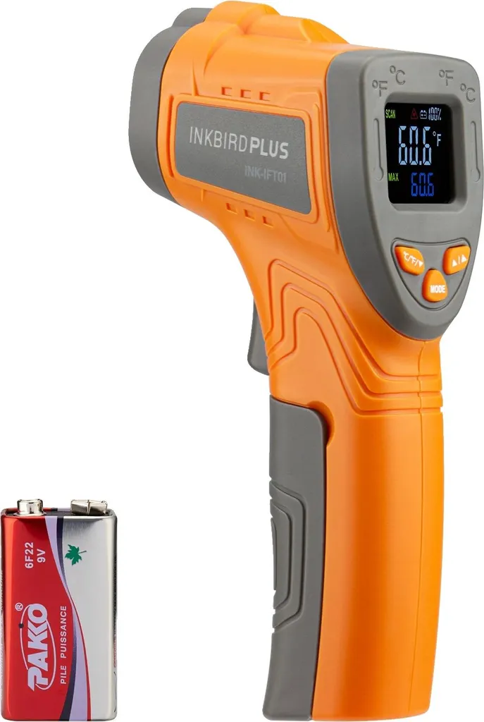 Thermomètre infrarouge INK-IFT01 Inkbird - Mesure précise et rapide