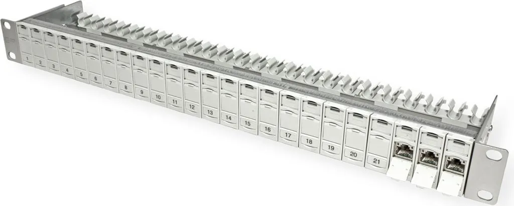 Panneau de brassage RJ45 BTR NETCOM 130920-E - Solution Réseau 19" 1U - 4