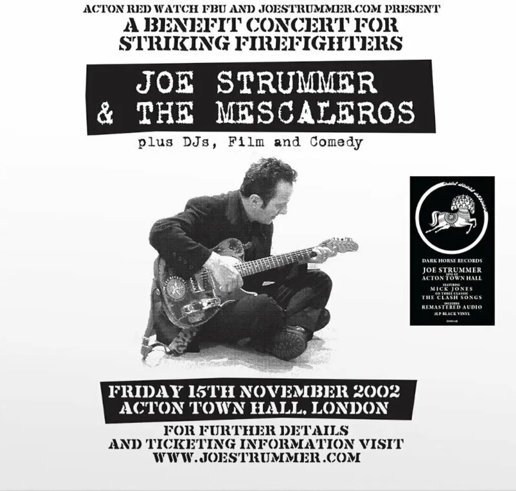 Joe Strummer Live At Action Town Hall 2 LP Retrouvez le Son Punk Original