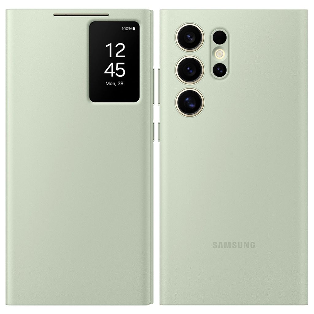 Samsung Smart View Case Green, Cover, Samsung, Galaxy S24 Produktbild 14