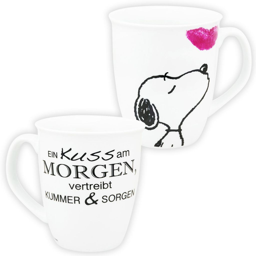 Peanuts - Tasse Snoopy: Ein Kuss am Morgen Produktbild 