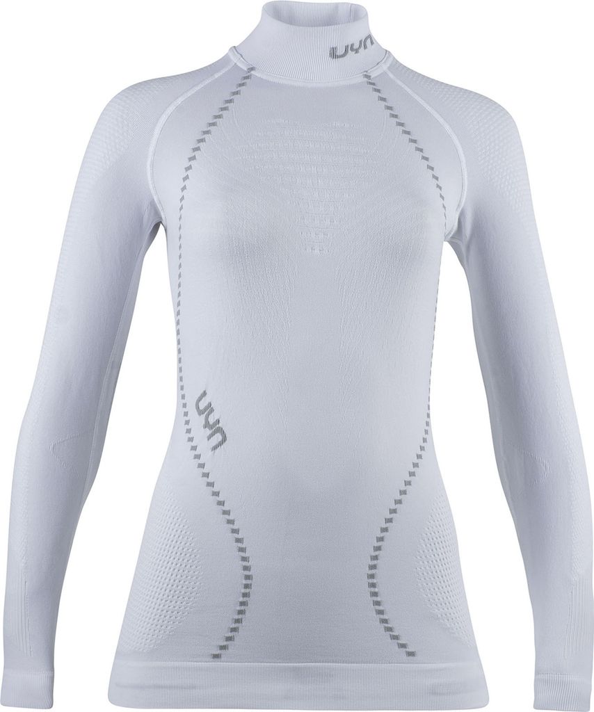 UYN Ambityon langarm Funktionsshirt Turtleneck Damen optical white/white/pearl grey S/M