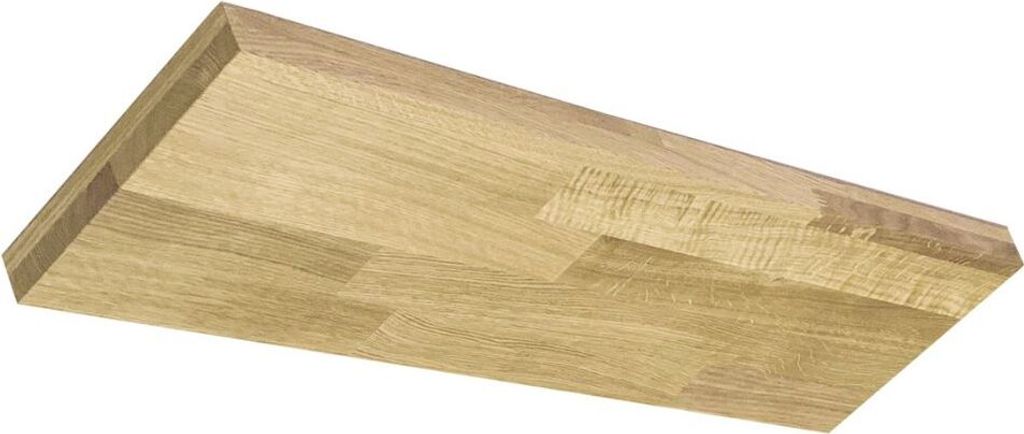 dekoratives Deckensegel Holz Asteiche natur 200 mm x 700 mm