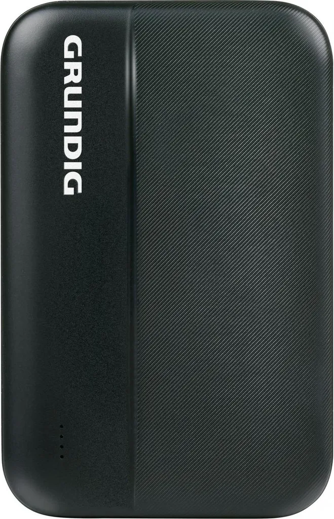 Grundig Powerbank 5000mAh - Batterie Externe USB-C Compacte et Universelle