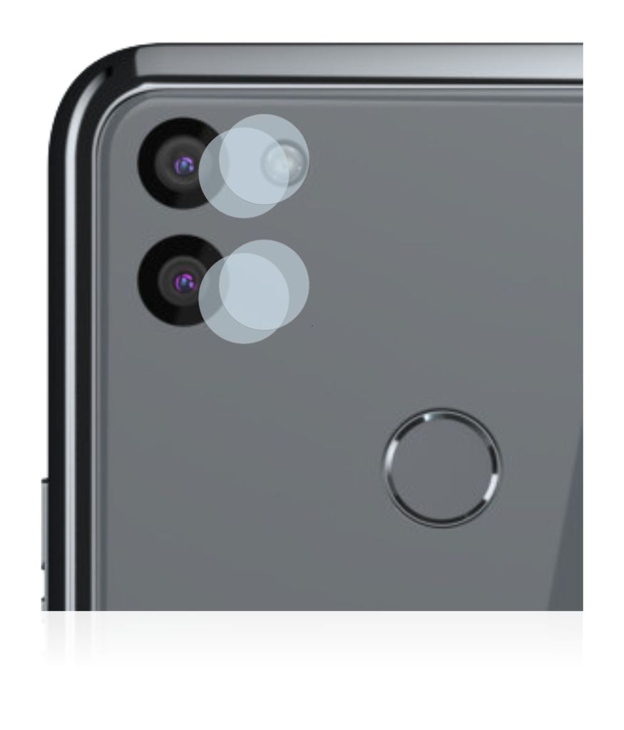 dipos I 2X Pellicola Protettiva Compatibile con Gigaset GS5 Lite Pellicola di Protezione Cristallo