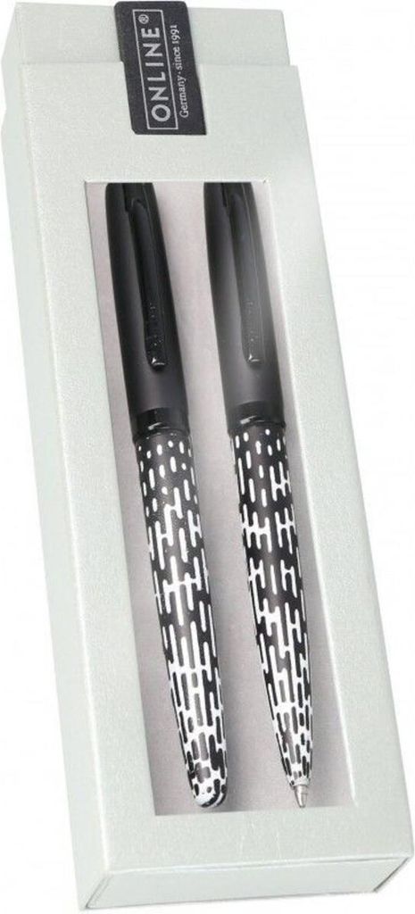 ONLINE Schreib Set Eleganza Funky white 2 Teile