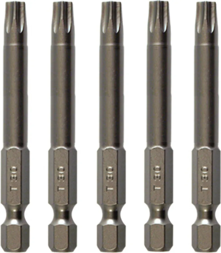 5 Punte Torx TX30 Professionali 75mm - Alta Torsione e Grip