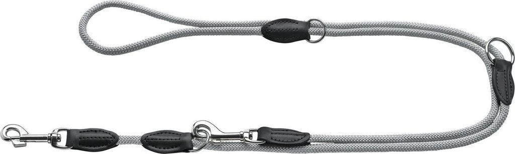 Hunter Verstellbare Führleine Eiby Freestyle grau, Maße: 10 mm / 200 cm