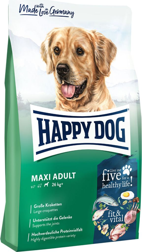 Happy Dog Trockenfutter fit & vital Maxi Adult 14kg Produktbild 