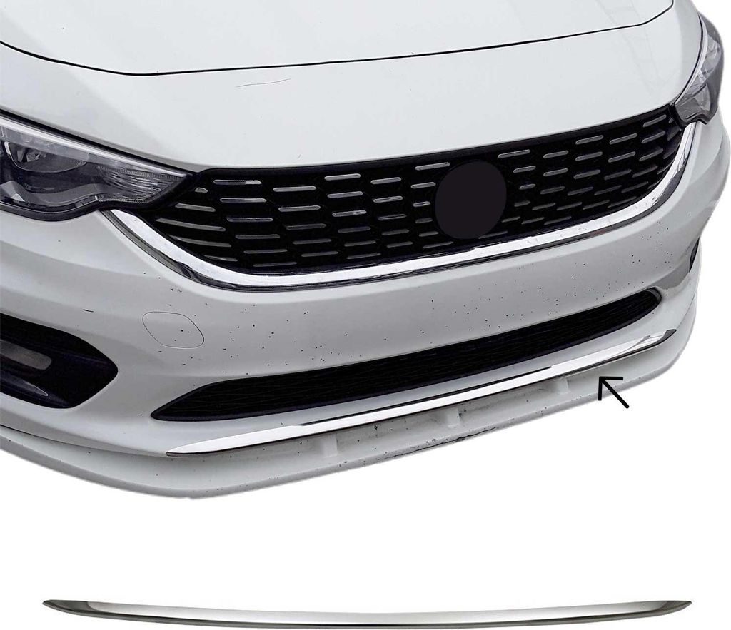 Garniture de Pare-chocs Avant pour Fiat Tipo 2015-2022 Image du produit 