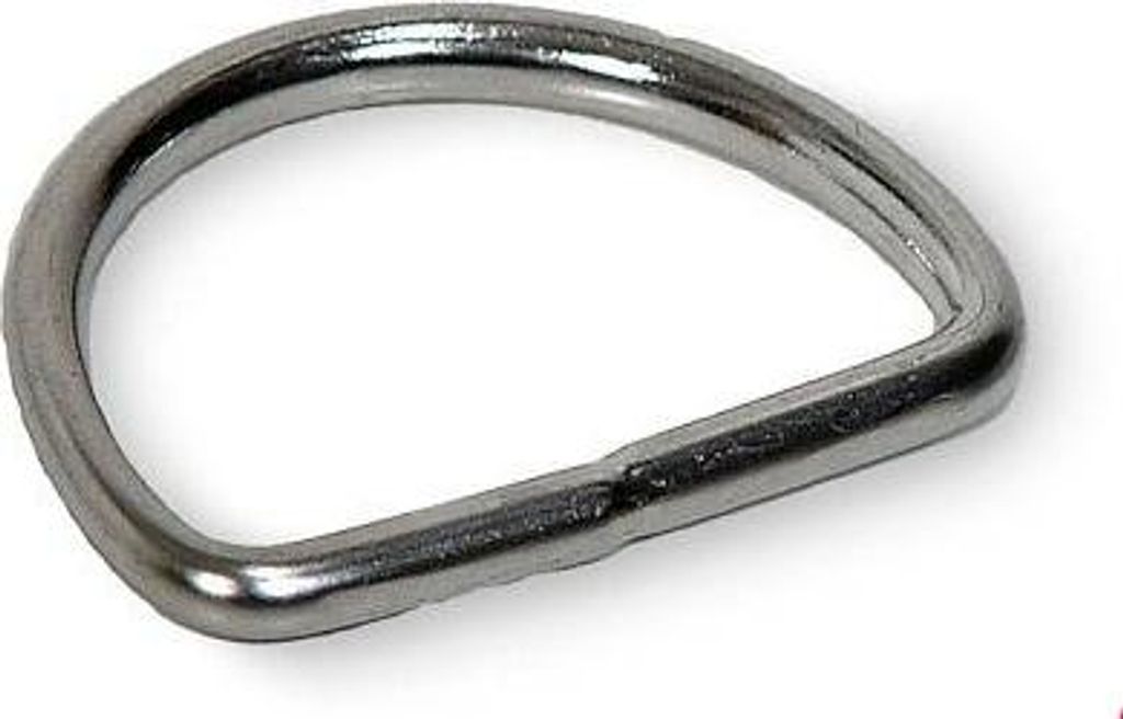 D-Ring geschweißt 2x10mm, ZB / Packung 200 Stück