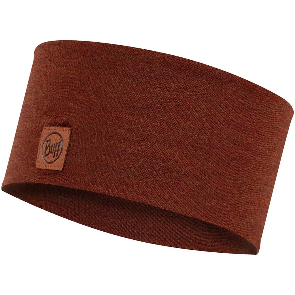 Buff Merino Wide Headband SOLID SIENNA