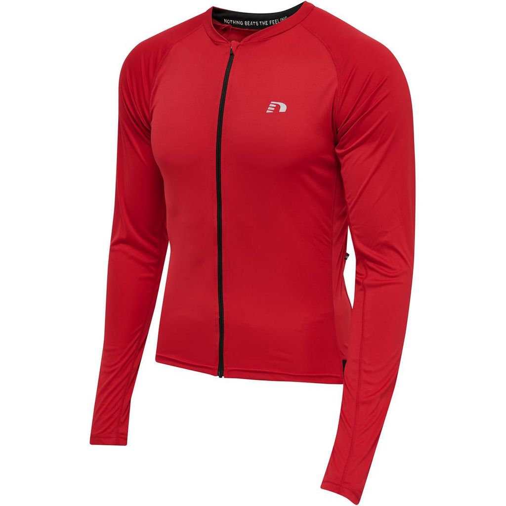 Hummel Mens Core Bike L/s Jersey, TANGO RED, L, Herren