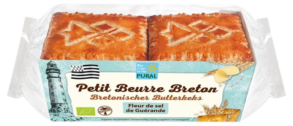 CIASTKA MAŚLANE BRETOŃSKIE Z SOLĄ MORSKĄ BIO 220 g - PURAL