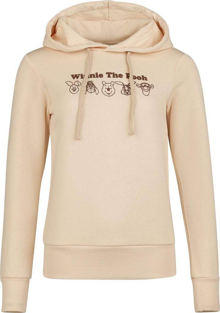 Winnie The Pooh Kapuzenpullover Damen Friendship beige L