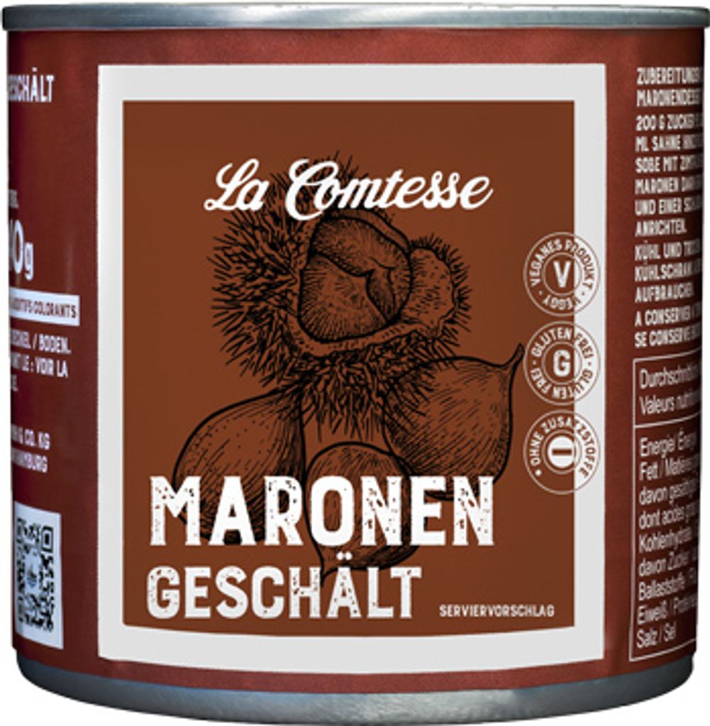 La Comtesse franz.Maronen ganz gesch. Produktbild 