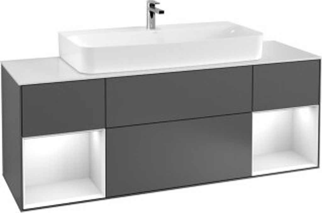 Villeroy & Boch F211HJGN Waschbeckenunterschrank Finion F21