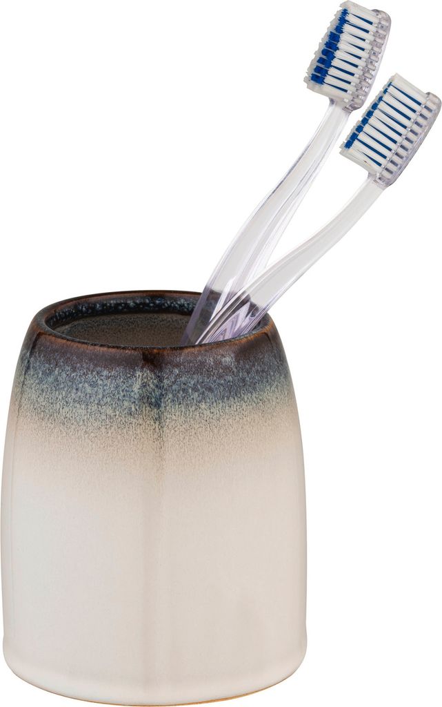 SCHÖNER WOHNEN-Kollektion Keramik Zahnputzbecher Mod. Osteto, zur Aufbewahrung von Zahnputzutensilien
