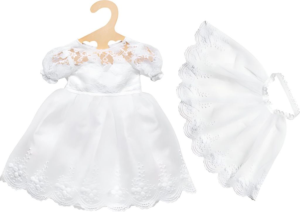 Brautkleid Sissi mit Schleier Größe 28-35cm