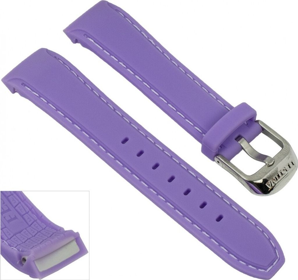 Festina Ersatzband Kautschuk Band Lila 20mm für F16492/4 F16492