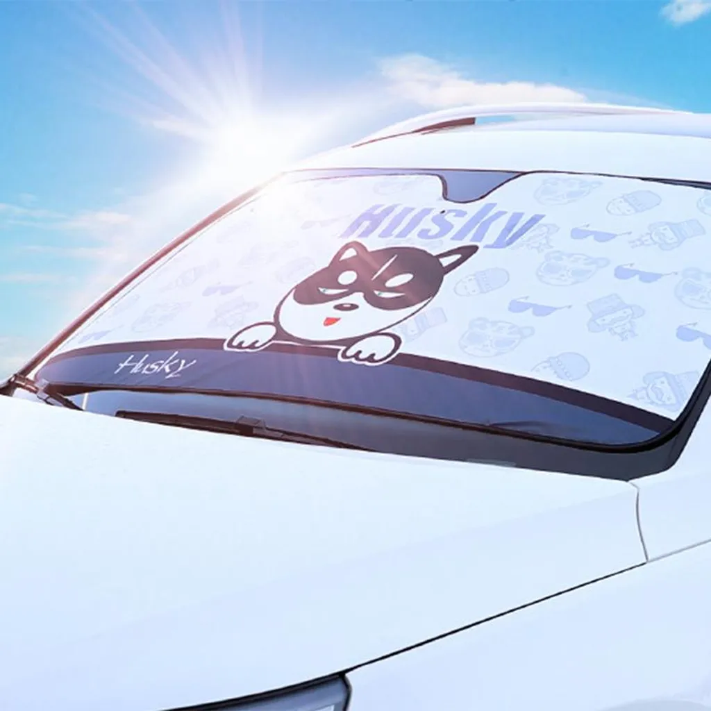 Pare-soleil Voiture pour Vitre Avant Husky Protection Soleil Enfant S