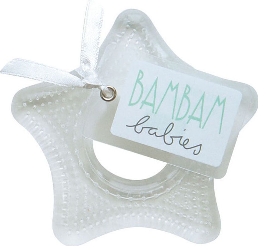 BamBam Beißring Transparent