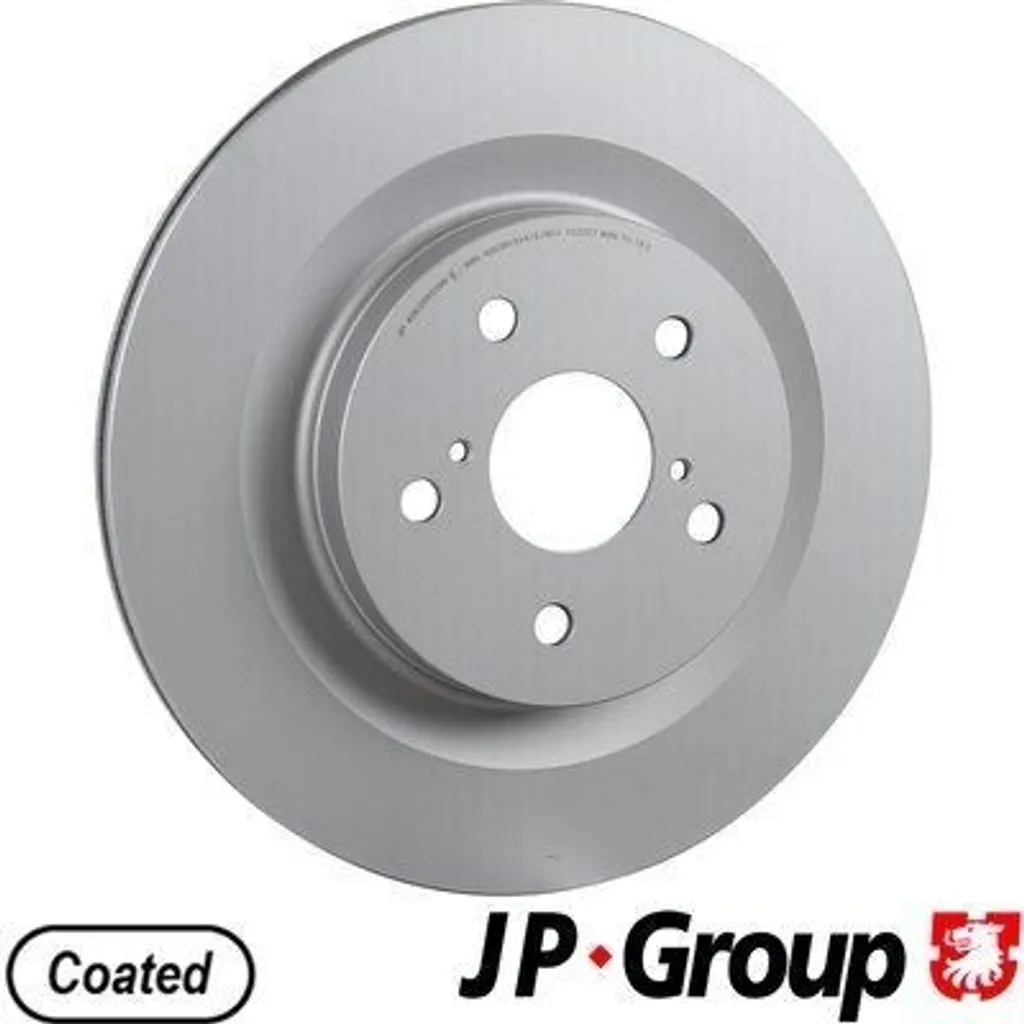 Paire de Disques de Frein Arrière 317mm JP GROUP pour TOYOTA RAV4 (XA50)