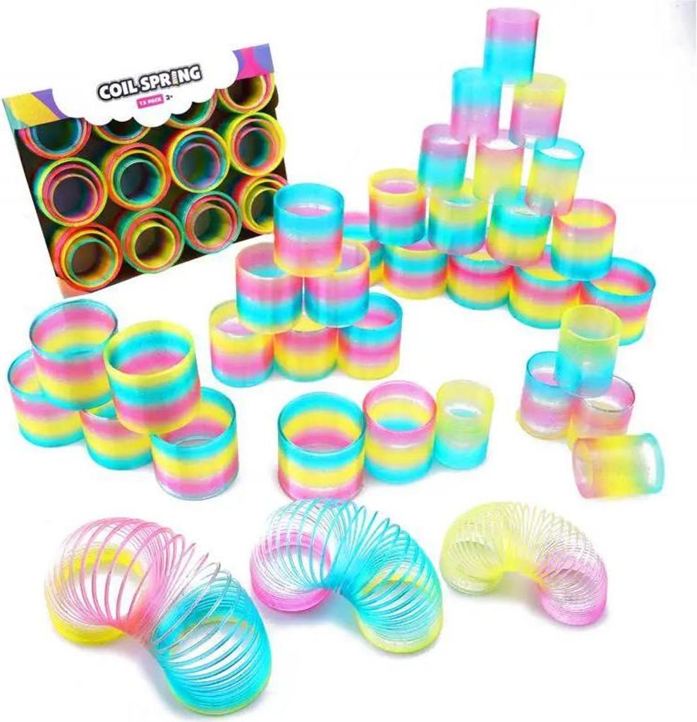 Regenbogenfedern 3 Stück (Spielzeug, Geschicklichkeitsspielzeug)