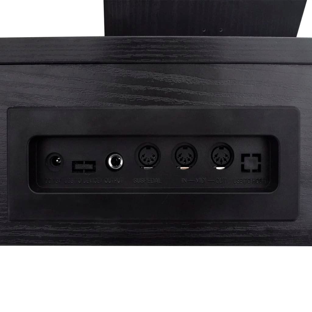 vidaXL Digitální piano s 88 klávesami a pedály Černá Obrázek produktu 6