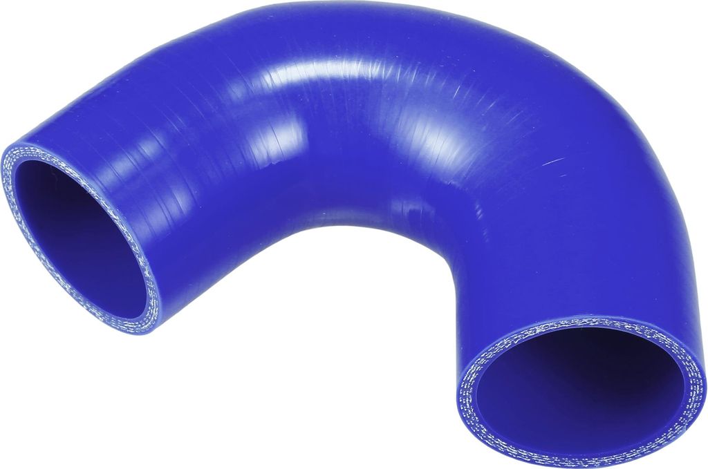 1 Stück 51mm 2,01" ID 90mm 3,54" Länge 135 Grad blau Autosilikonschlauch Kühlmittelschlauch Universal
