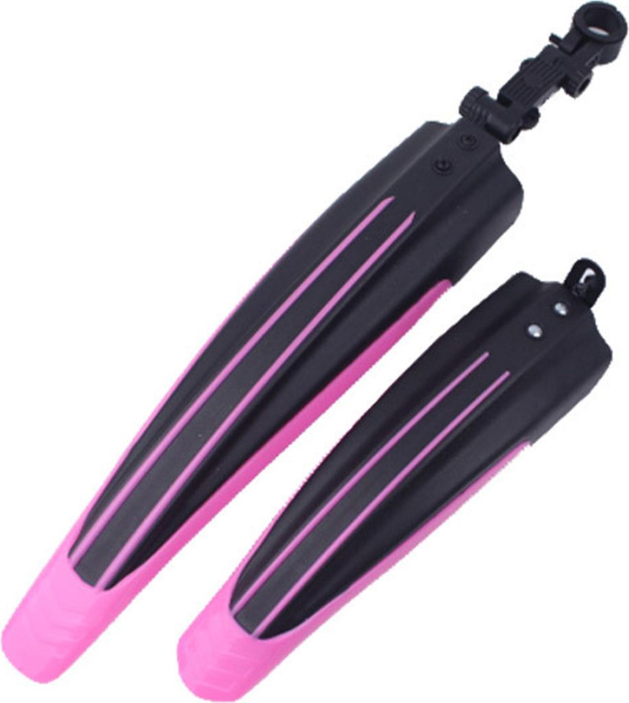 2-teiliges Fahrrad-Schutzblechset für vorne und hinten, hochfestes Antifouling-Design, universell einsetzbar, einfach zu installieren, rostfreie F...