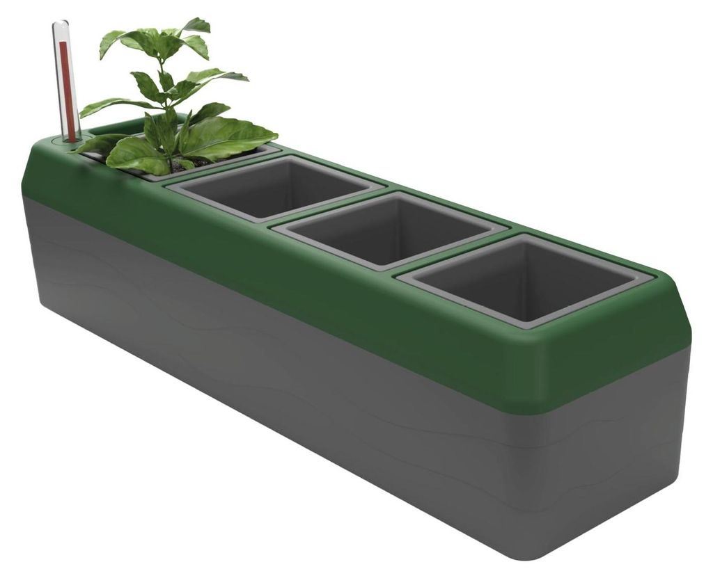 BioGreen Kräuterbeet "PROVENCE" für die Fensterbank mit 4 Produktbild 
