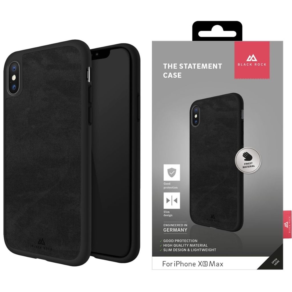 Booklet The Statement Schwarz für Apple iPhone Xs Max Produktbild 