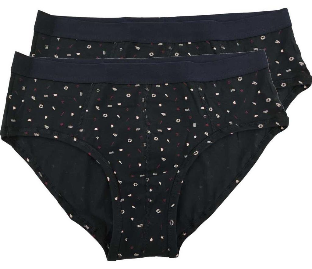 2x Herren Slips Unterhosen Unterwäsche Baumwolle, Produktbild 