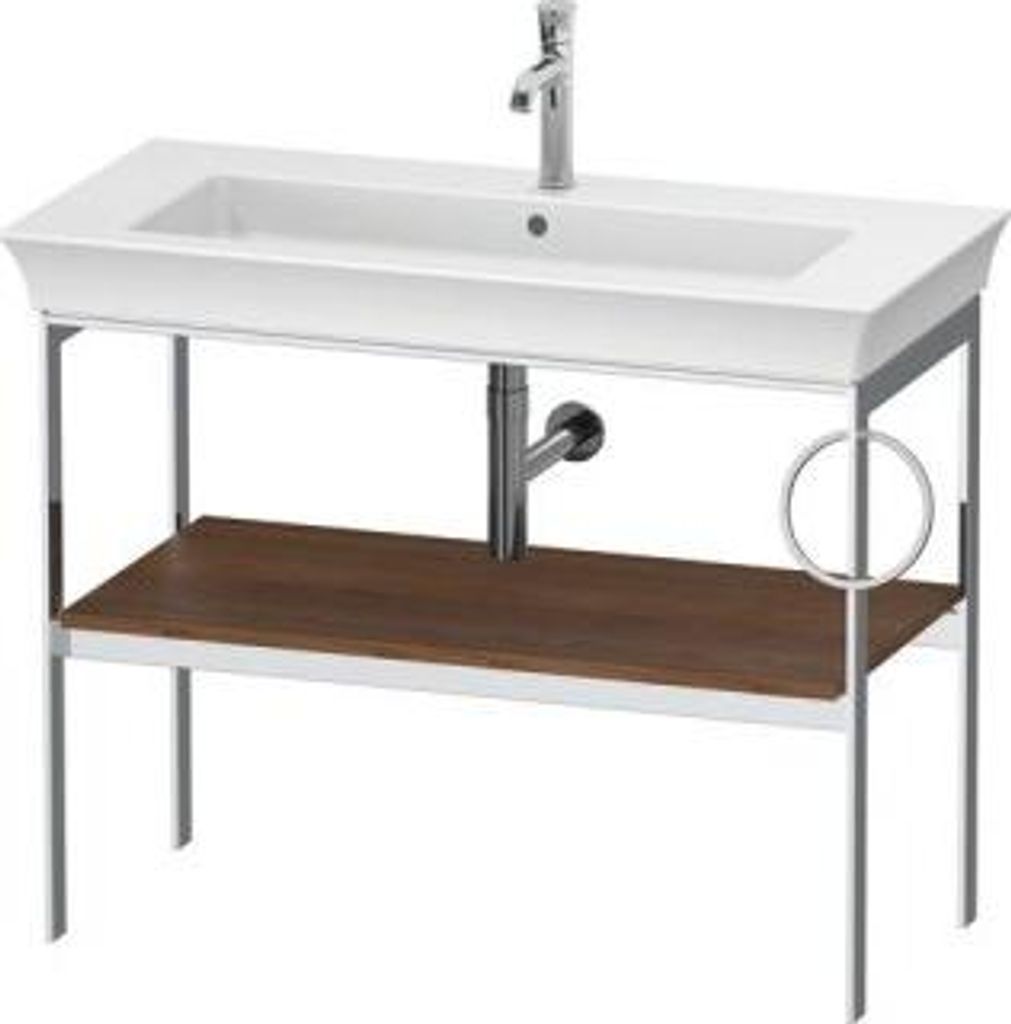 DURAVIT WT4544R7777 Metallkonsole bodenst. White Tulip Produktbild 