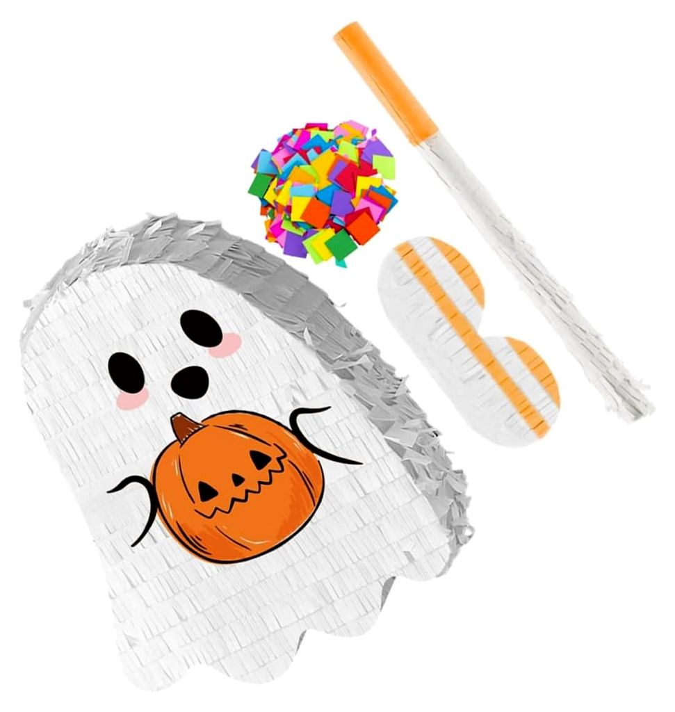 Hängedekoration für Halloween mit Piñata zur Aufbewahrung von Süßigkeiten für Innen- und Außenbereich