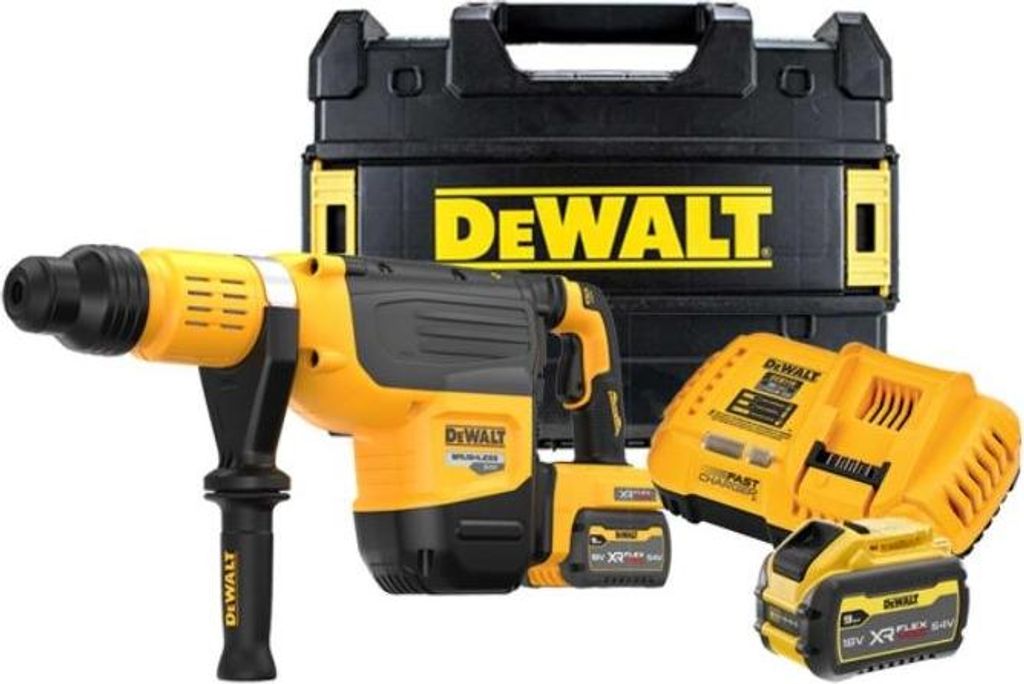 Perforateur SDS-Max XR Flexvolt 54V 13,3J - DEWALT - avec 2 Image du produit 