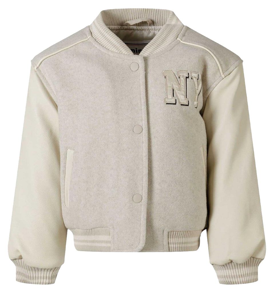 Minoti - Jacke für Mädchen, Kunststoff MN687 (134) (Beige)