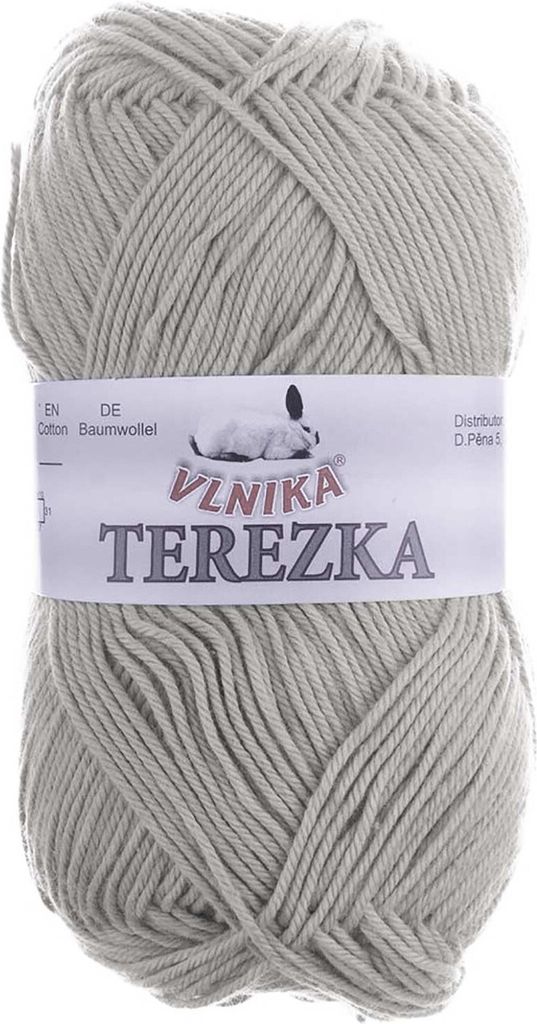 50g Strickgarn Häkelgarn Terezka 100% Baumwolle Produktbild 