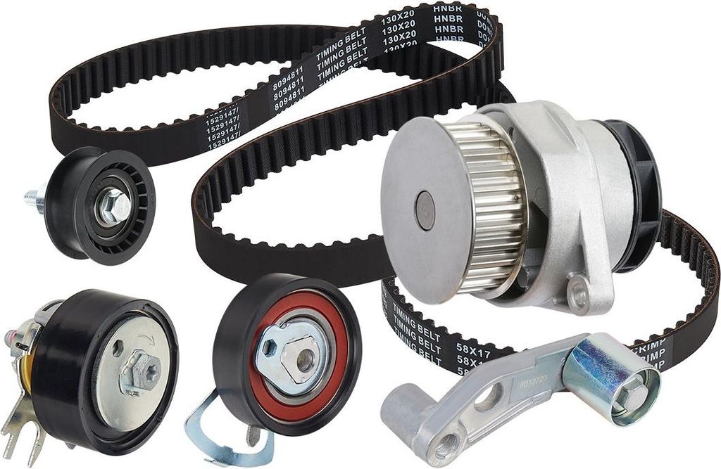 RIDEX 3096W0480 Zahnriemensatz + Wasserpumpe für VW Golf IV Schrägheck (1J1) POLO (9N) Golf IV Variant (1J5) Lupo (6X1, 6E1) POLO (6N2) Bora Variant